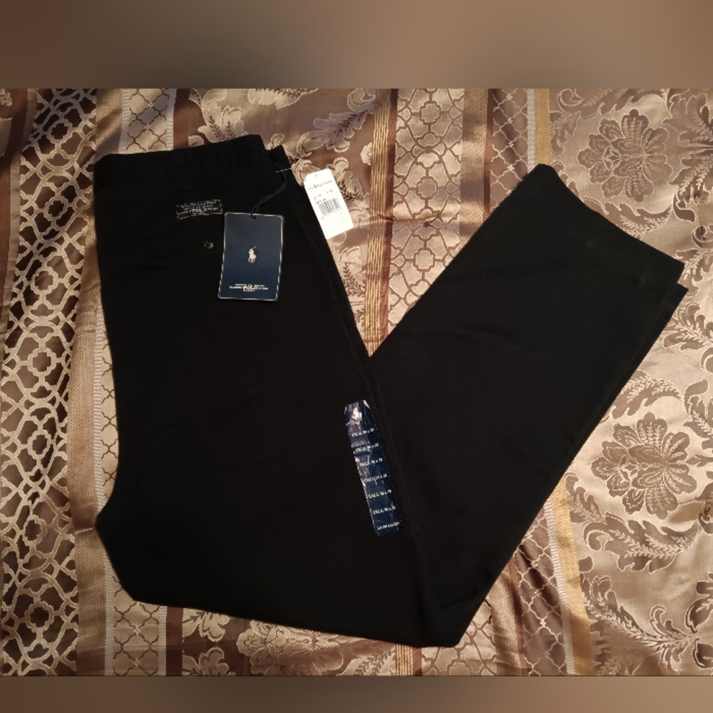 MEN'S POLO BY RALPH LAUREN CHINO PANT, TALL 36× 38